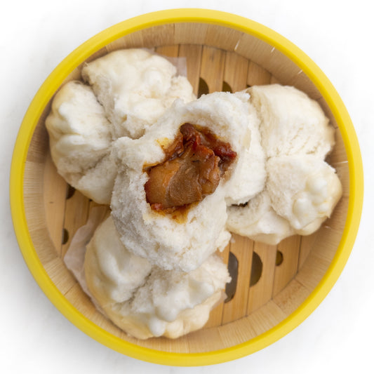 BBQ Pork Bao — cooked