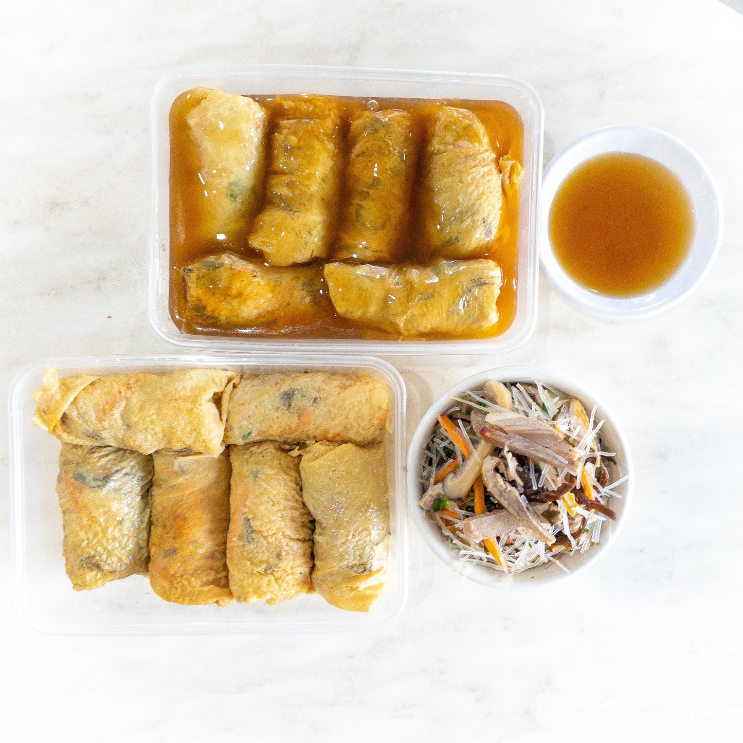 Bean Skin Duck Roll — frozen