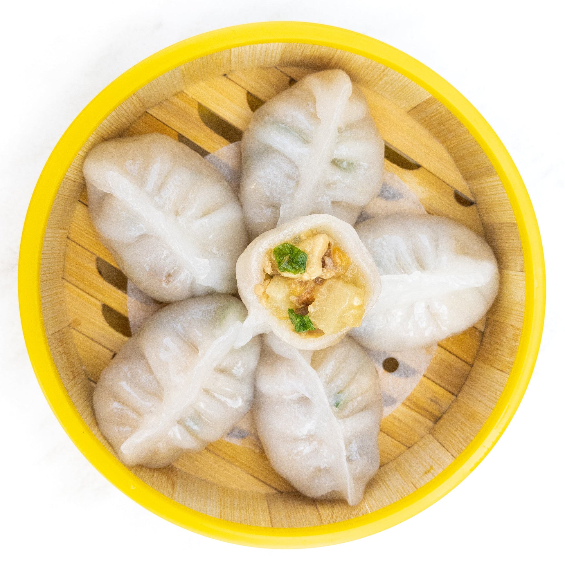 Chew Chow Peanut Dumpling — cooked
