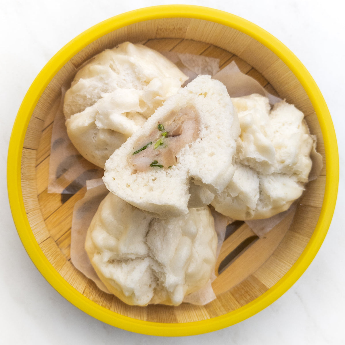 Chicken Bao — cooked