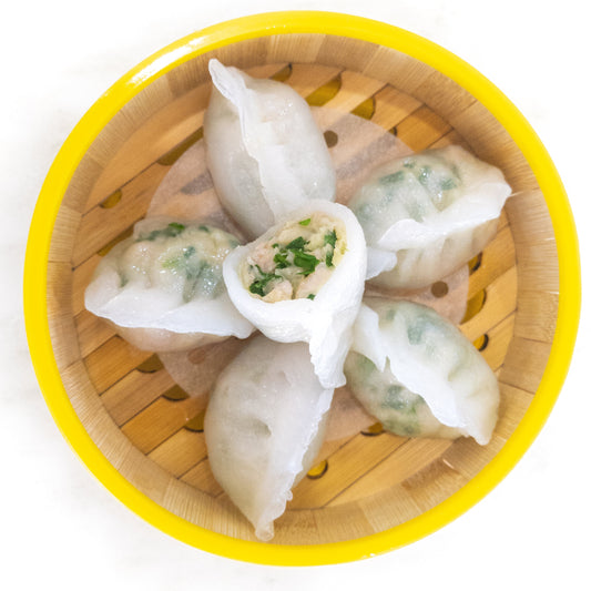 Prawn & Chives Dumpling — cooked