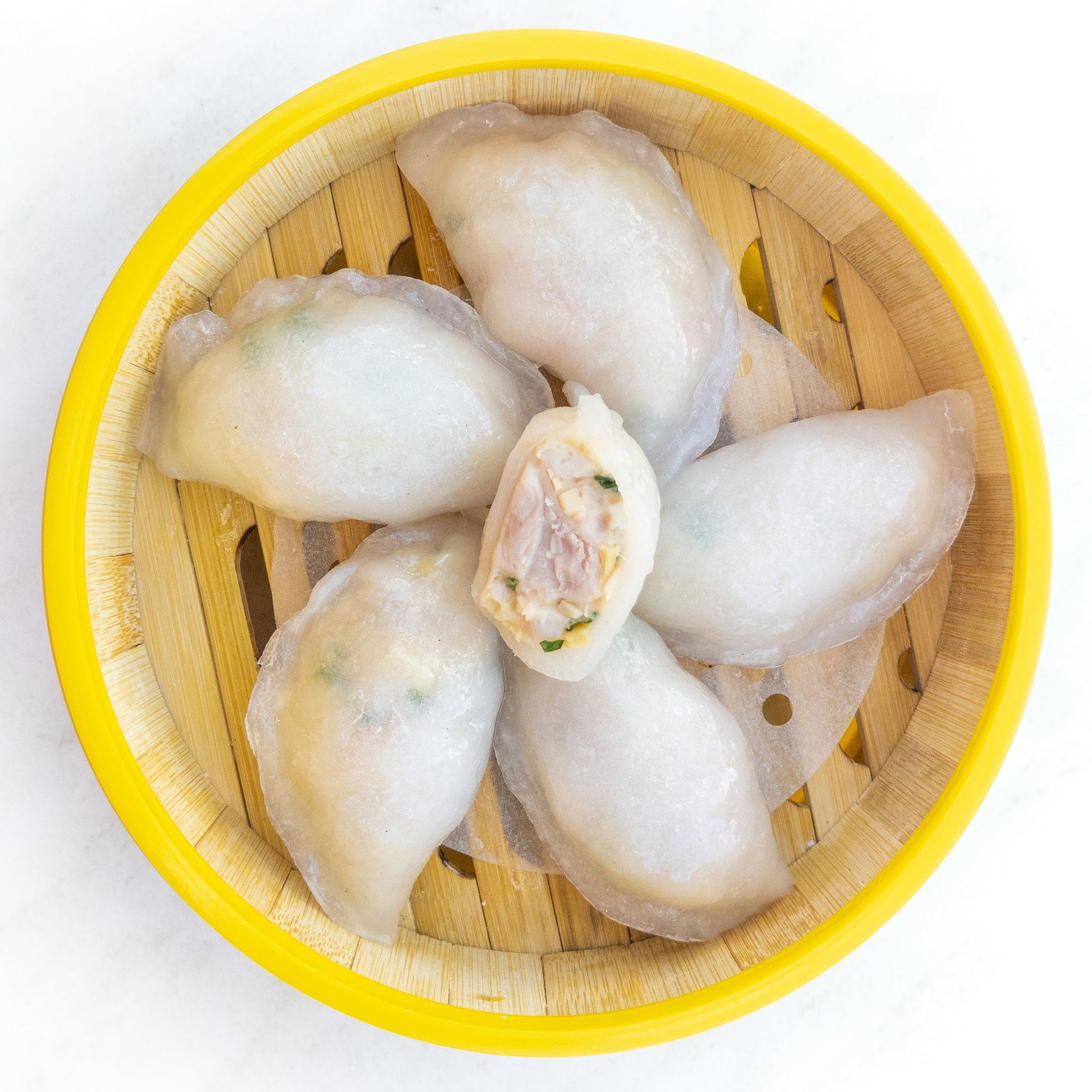 Crab Meat Prawn Dumpling — cooked