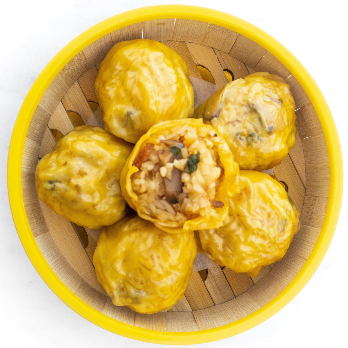 Glutinous Rice Ball — cooked