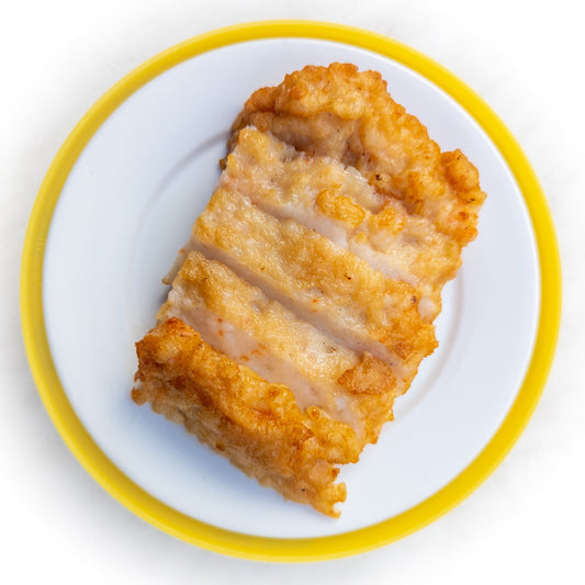 Handmade Fish Paste — cooked