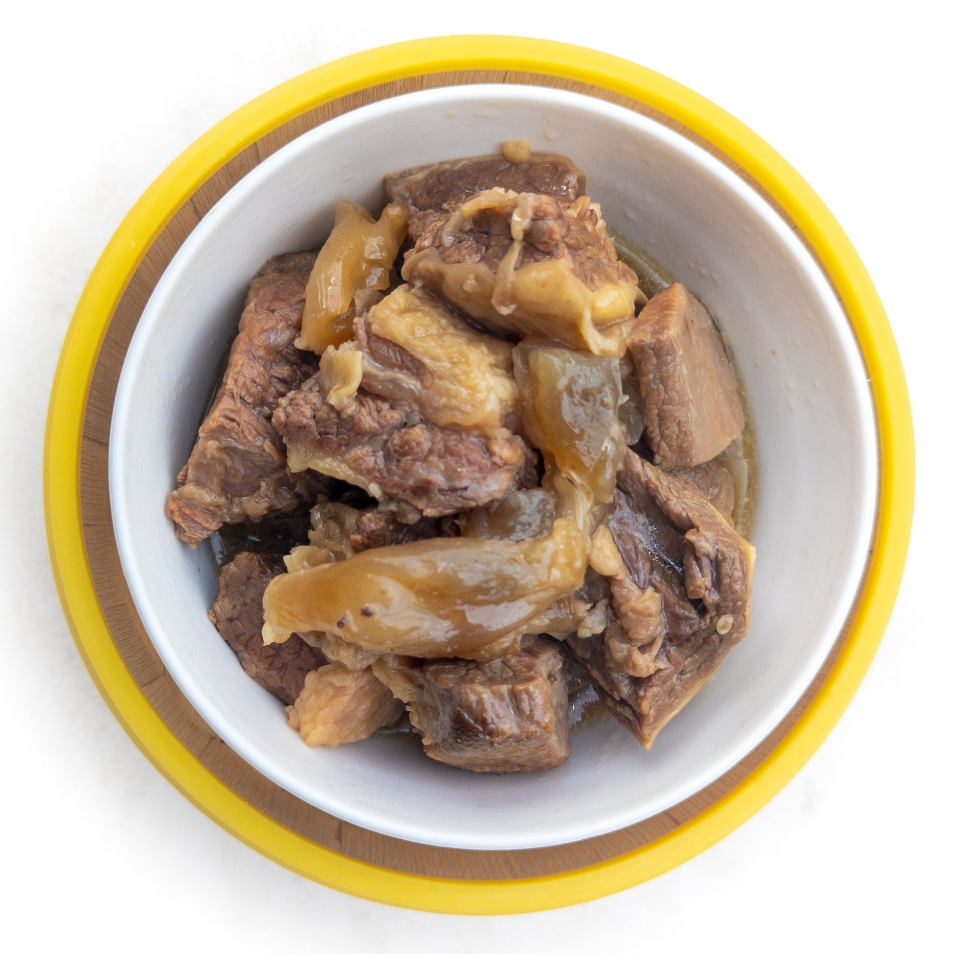 Ox Tendon and Flank in Special Sauce — cooked