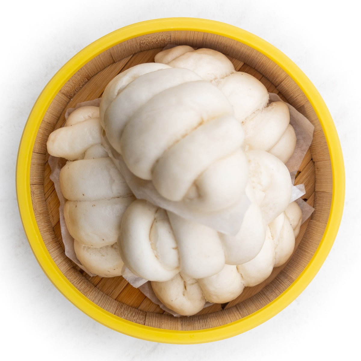 Mantou (Plain Steam Bao) — cooked