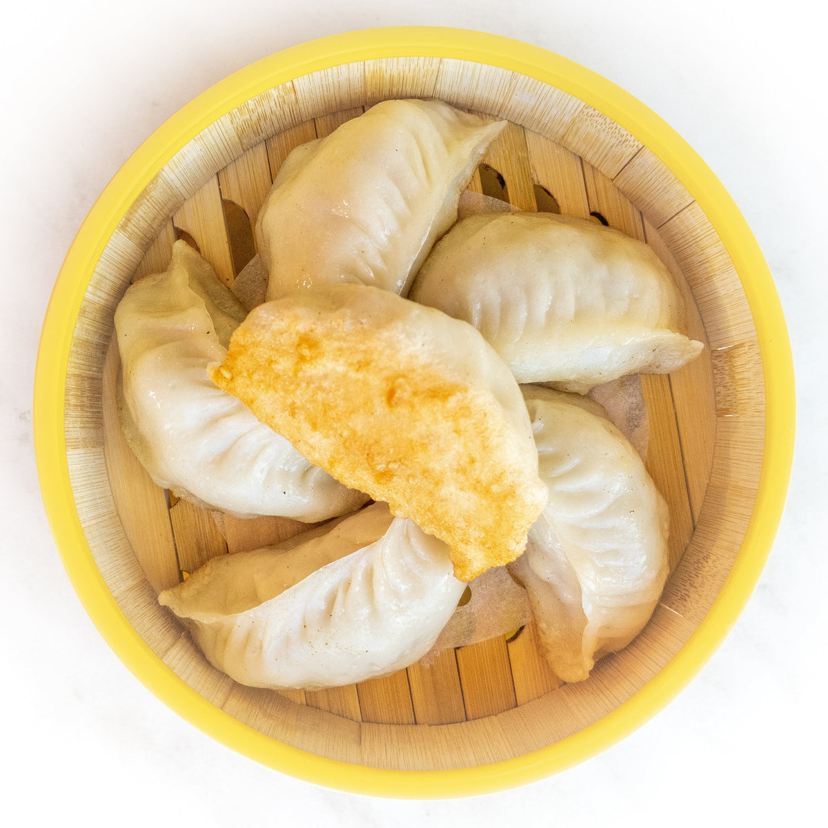 Pork Pan Fried Dumpling — cooked