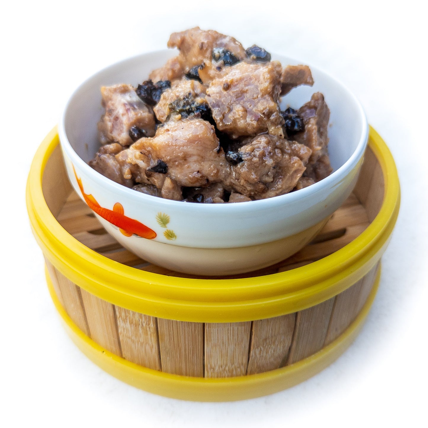 Pork Spare Ribs in Black Bean Sauce — cooked