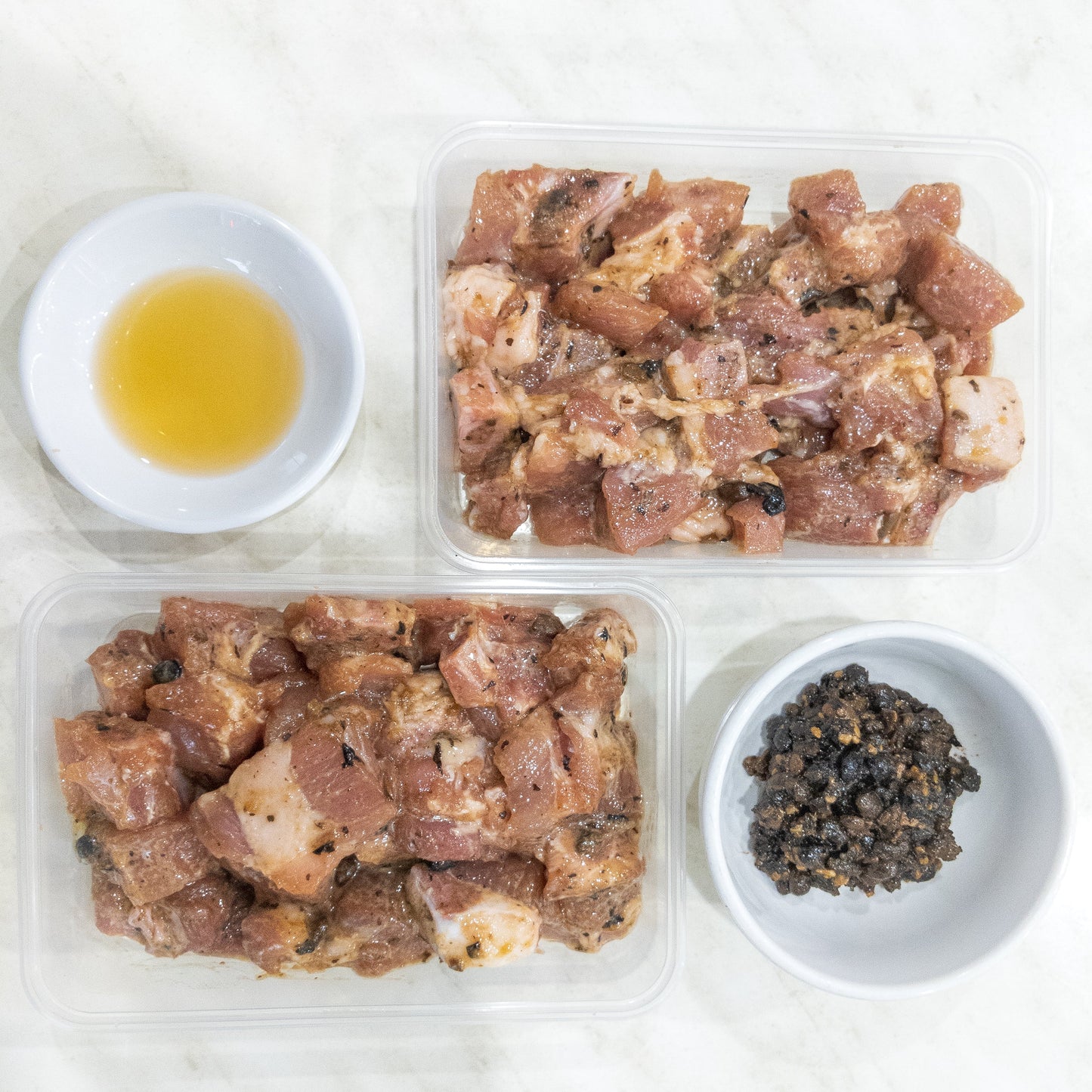 Pork Spare Ribs in Black Bean Sauce — frozen