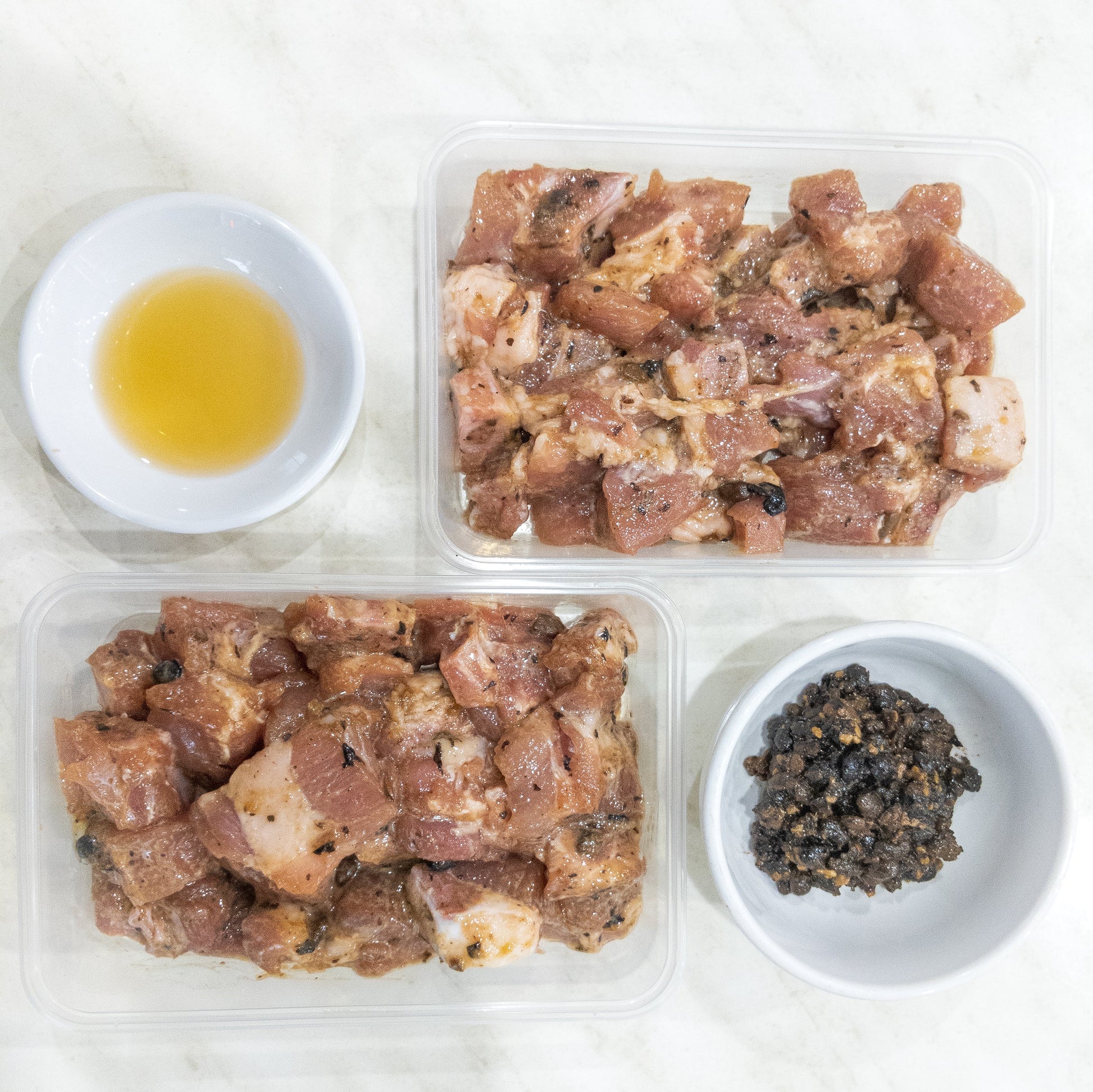 Pork Spare Ribs in Black Bean Sauce — frozen