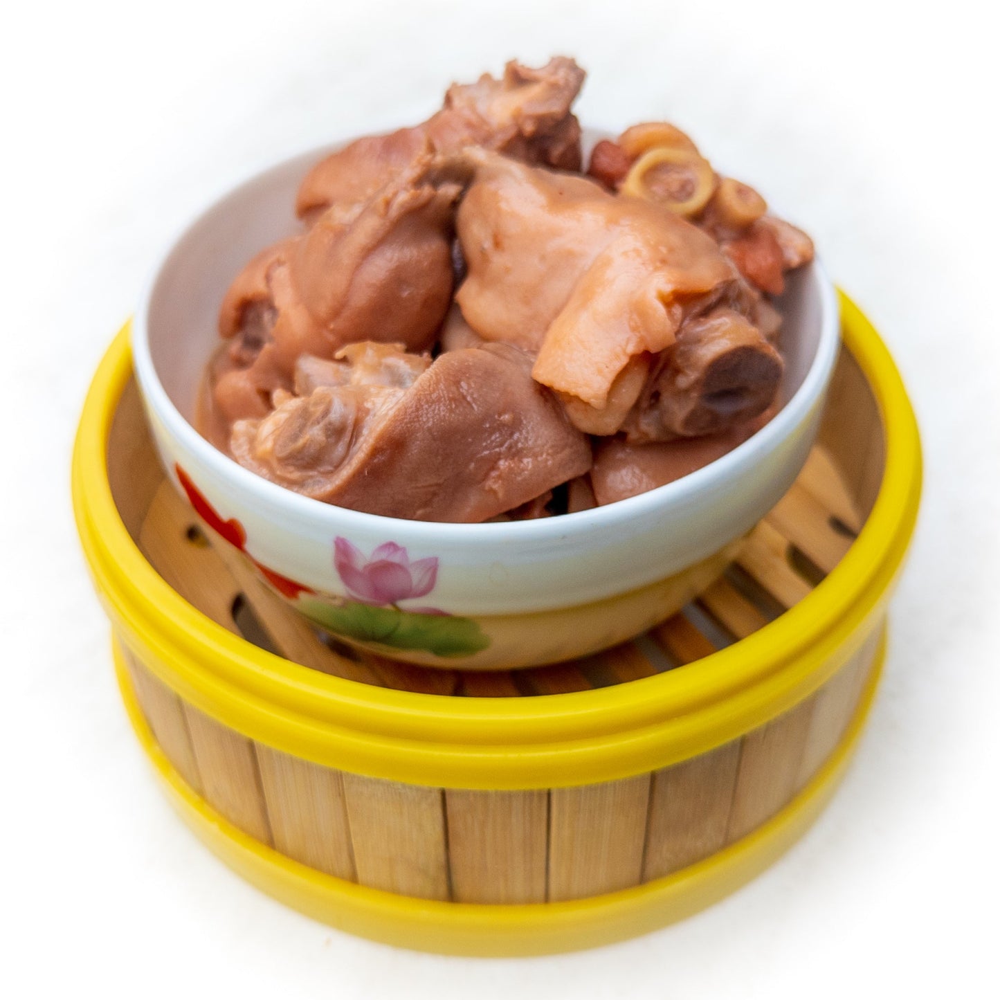 Pork Trotter in Red Bean Curd Sauce — cooked
