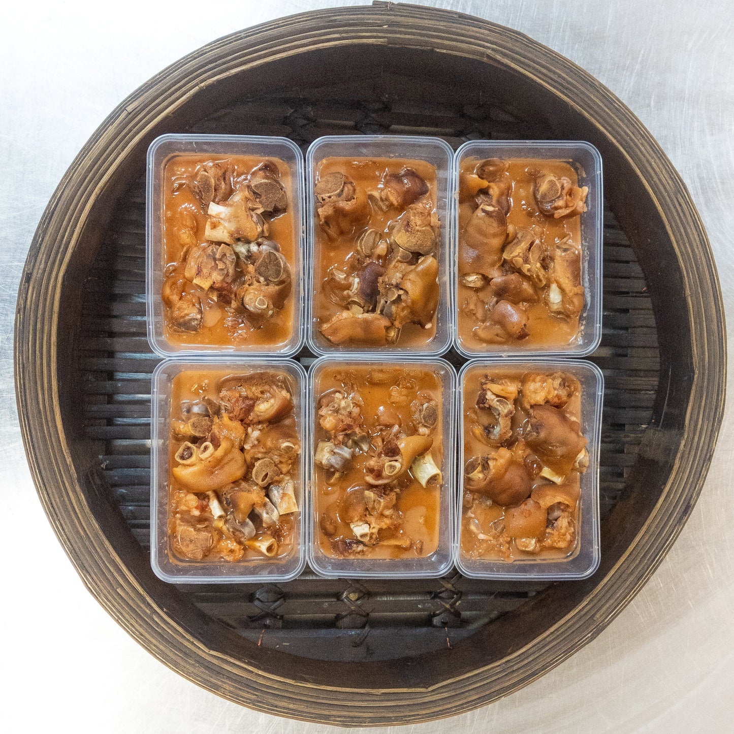 Pork Trotter in Red Bean Curd Sauce — frozen