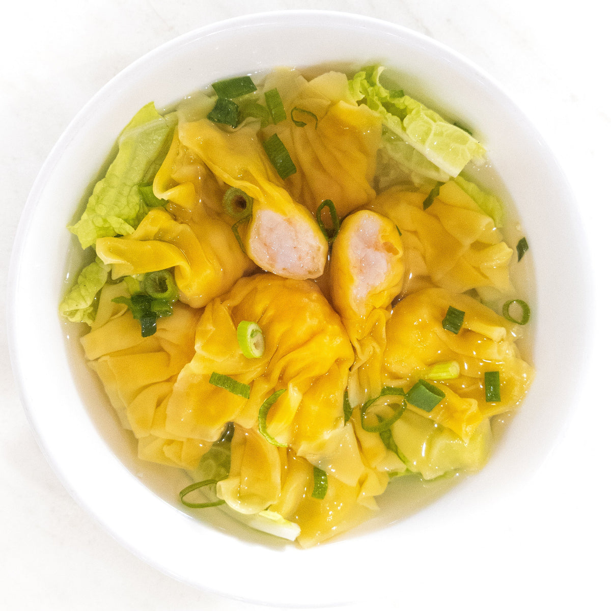Prawn Soup Dumpling — cooked