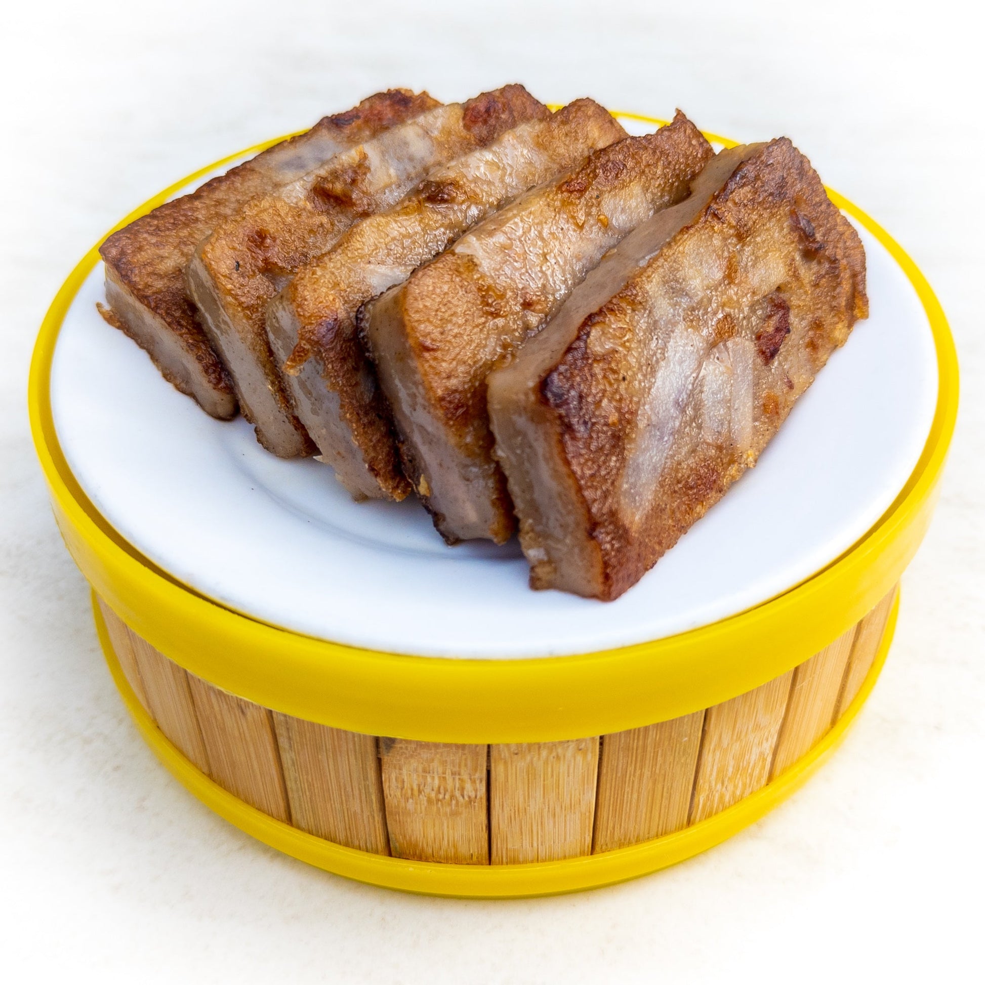 Taro Cake — cooked
