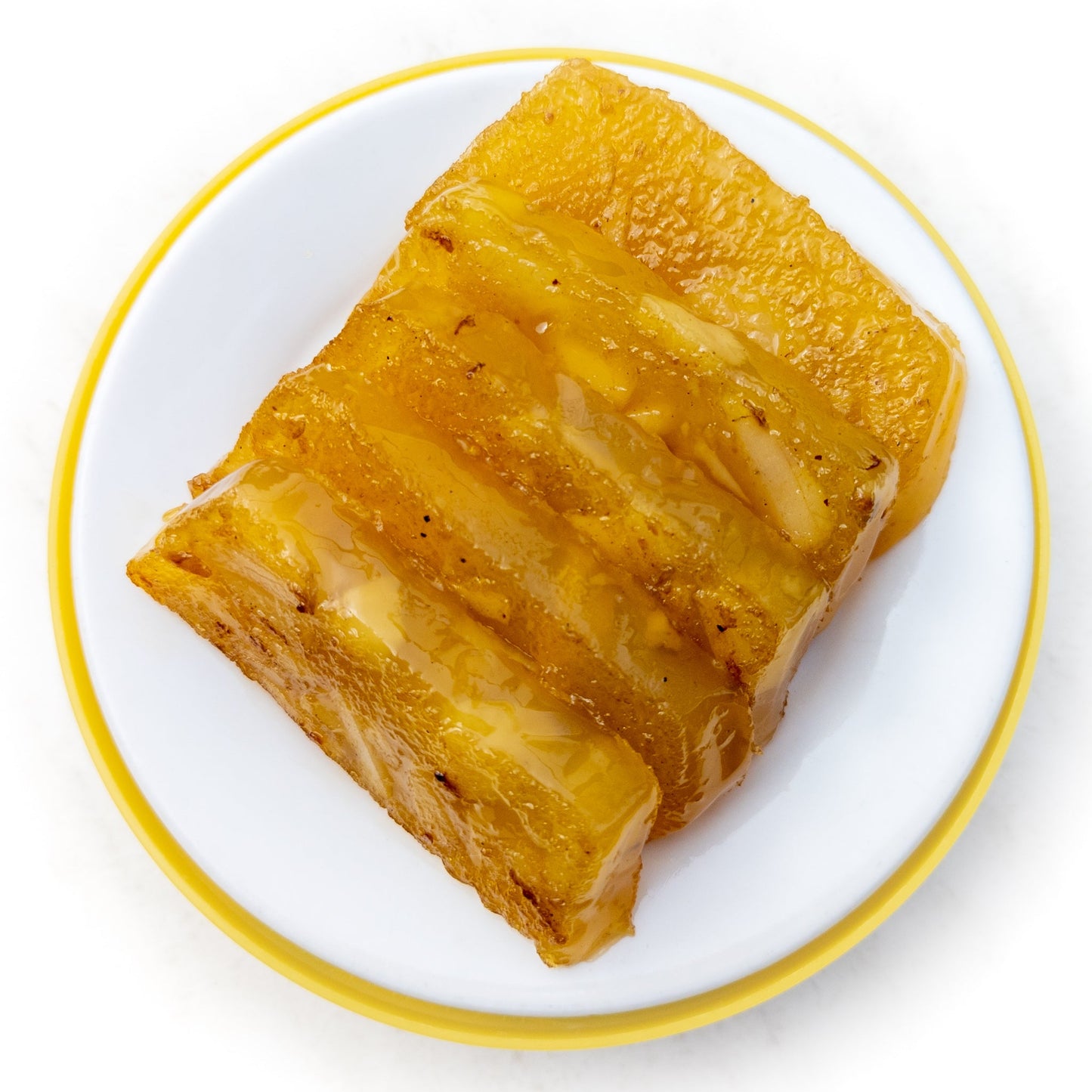 Water Chestnut Cake — cooked