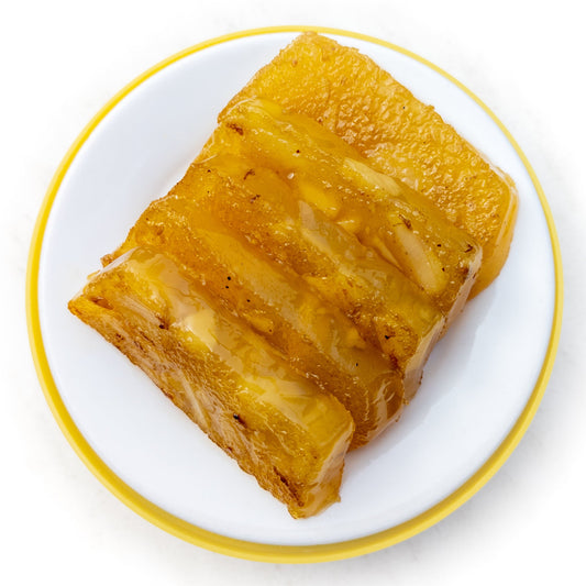 Water Chestnut Cake — cooked